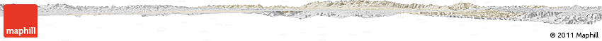 Shaded Relief Horizon Map of Zekog, desaturated Shaded Relief Horizon Map of Zekog, desaturated