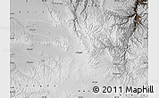 Physical Map of Zekog, semi-desaturated