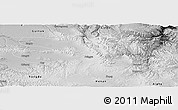 Physical Panoramic Map of Zekog, desaturated