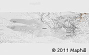 Physical Panoramic Map of Zekog, lighten