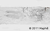 Physical Panoramic Map of Zekog, lighten, semi-desaturated