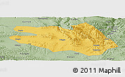 Savanna Style Panoramic Map of Zekog