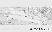 Silver Style Panoramic Map of Zekog