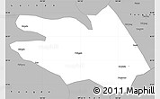 Gray Simple Map of Zekog