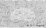 Silver Style 3D Map of Baihe