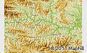 Physical Map of Baihe