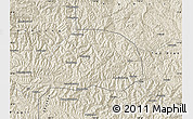 Shaded Relief Map of Baihe