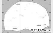 Gray Simple Map of Baihe