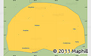 Savanna Style Simple Map of Baihe