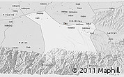 Silver Style 3D Map of Chang An