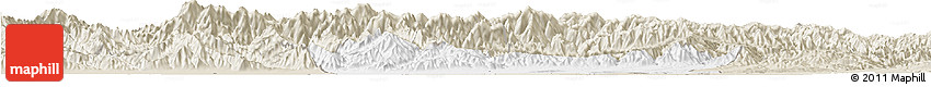 Classic Style Horizon Map of Chang An
