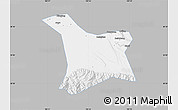 Gray Map of Chang An, single color outside