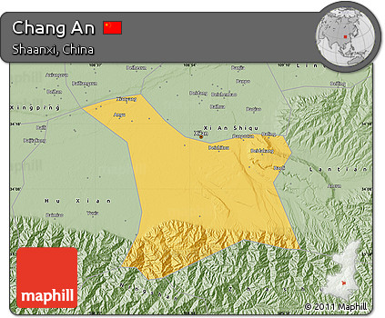 Savanna Style Map of Chang An