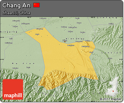 Savanna Style Map of Chang An
