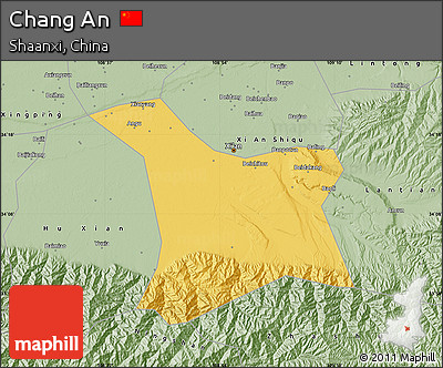 Savanna Style Map of Chang An