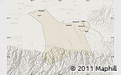 Shaded Relief Map of Chang An, lighten