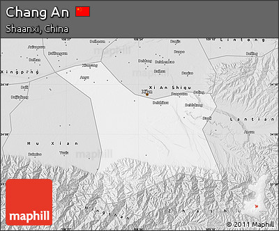 Silver Style Map of Chang An
