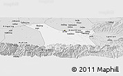 Silver Style Panoramic Map of Chang An