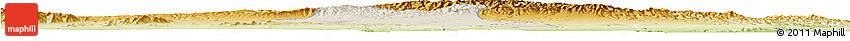 Shaded Relief Horizon Map of Chengcheng, physical outside Shaded Relief Horizon Map of Chengcheng, physical outside