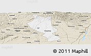 Classic Style Panoramic Map of Chengcheng