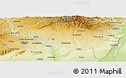 Physical Panoramic Map of Chengcheng