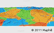 Political Panoramic Map of Chengcheng