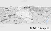 Silver Style Panoramic Map of Chengcheng