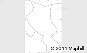 Blank Simple Map of Chengcheng, no labels