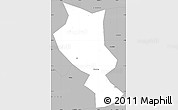 Gray Simple Map of Chengcheng