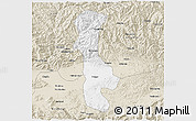 Classic Style 3D Map of Chenggu