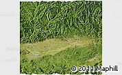 Satellite 3D Map of Chenggu
