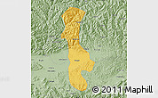 Savanna Style Map of Chenggu