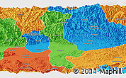 Political Panoramic Map of Chenggu