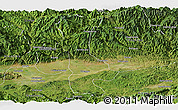 Satellite Panoramic Map of Chenggu