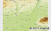 Physical Map of Dali