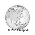 Outline Map of Dali