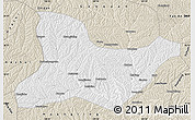 Classic Style Map of Fu Xian