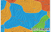 Political Map of Fu Xian