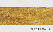 Physical Panoramic Map of Ganquan