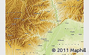 Physical Map of Hancheng