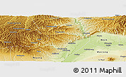 Physical Panoramic Map of Hancheng
