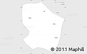 Silver Style Simple Map of Heyang