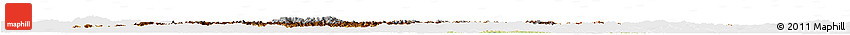 Physical Horizon Map of Shaanxi, single color outside