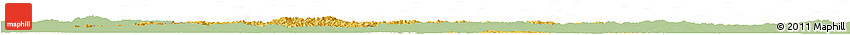 Savanna Style Horizon Map of Shaanxi, single color outside