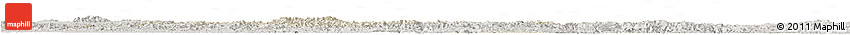 Shaded Relief Horizon Map of Shaanxi, semi-desaturated