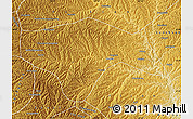 Physical Map of Huangling