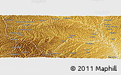 Physical Panoramic Map of Huangling