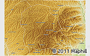 Physical 3D Map of Huanglong