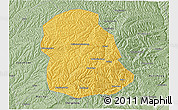 Savanna Style 3D Map of Huanglong