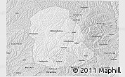 Silver Style 3D Map of Huanglong